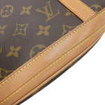 Louis Vuitton Bucket Brown Canvas Shoulder Bag (Pre-Owned)
