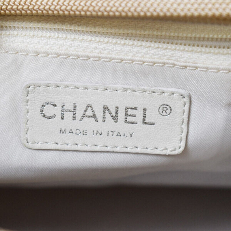 Chanel Paris Biarritz Gold Leather Shoulder Bag (Pre-Owned)