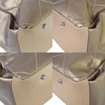 Chanel Paris Biarritz Gold Leather Shoulder Bag (Pre-Owned)
