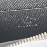 Louis Vuitton Porte Monnaie Jules Black Canvas Wallet  (Pre-Owned)