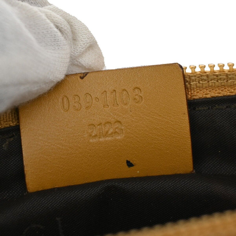 Gucci Beige Suede Clutch Bag (Pre-Owned)