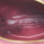 Chanel Matelassé Burgundy Suede Shoulder Bag (Pre-Owned)
