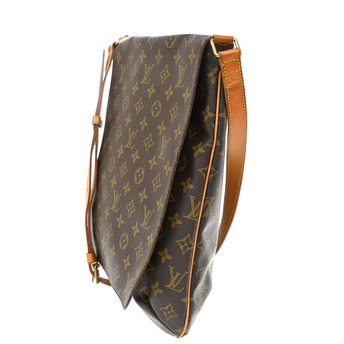 Louis Vuitton Musette Salsa Monogram Canvas Brown Canvas Shoulder Bag Bag (Pre-Owned)