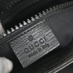 Gucci Gg Supreme Grey Canvas Shoulder Bag (Pre-Owned)