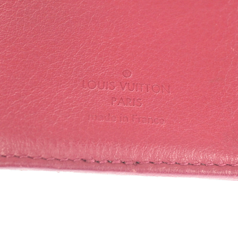 Louis Vuitton Amelia Burgundy Leather Wallet  (Pre-Owned)