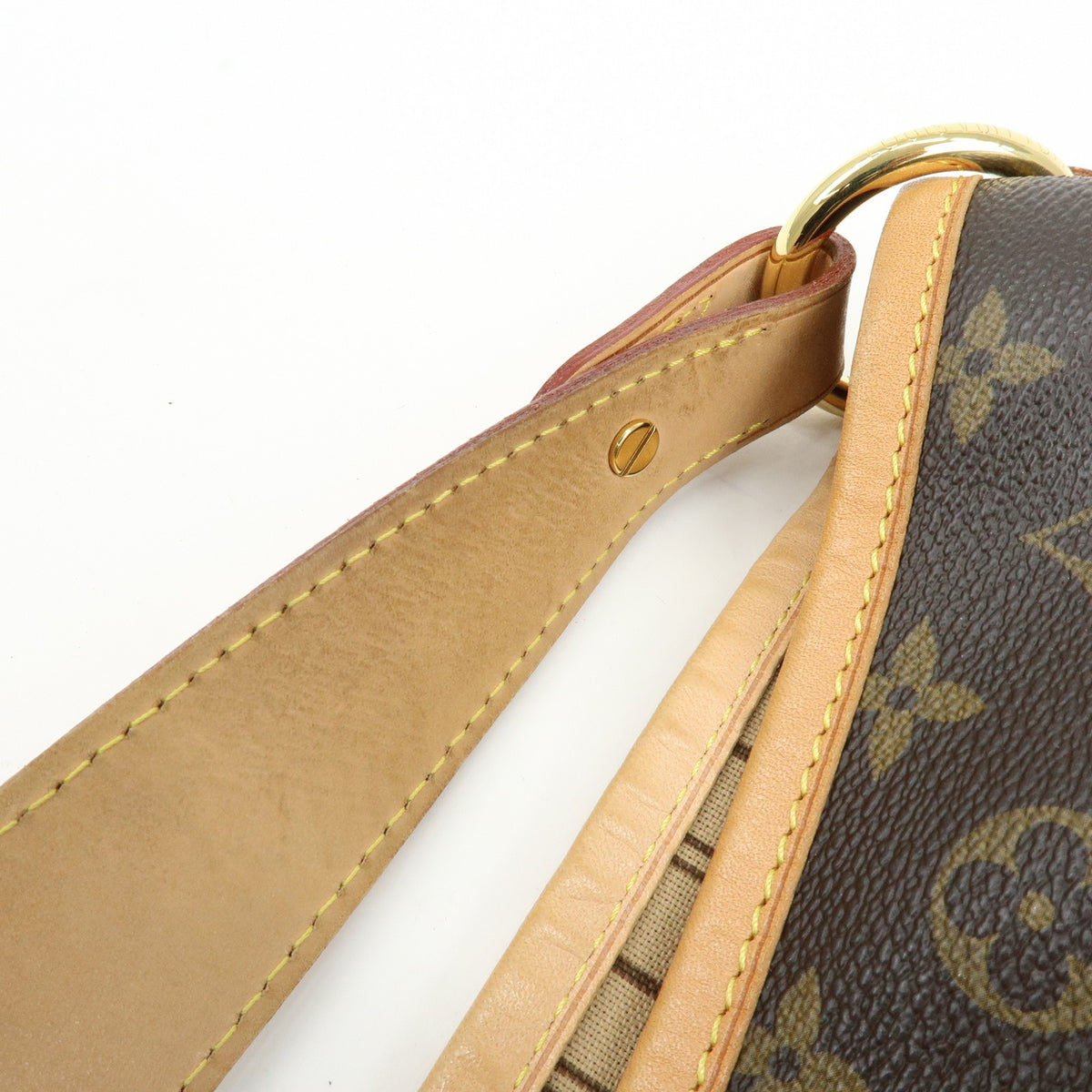 Louis Vuitton Delightful Monogram Canvas Brown Canvas Handbag (Pre-Owned)