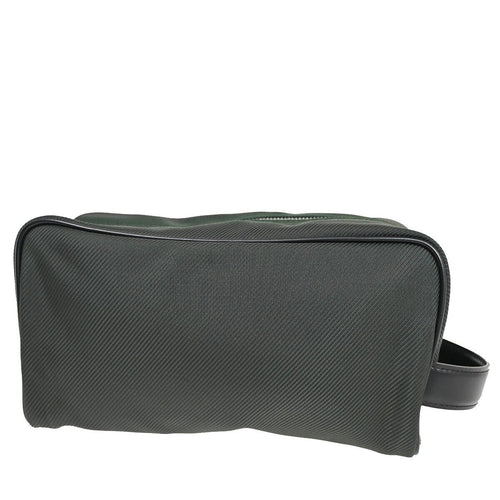 Louis Vuitton Parana Green Canvas Clutch Bag (Pre-Owned)