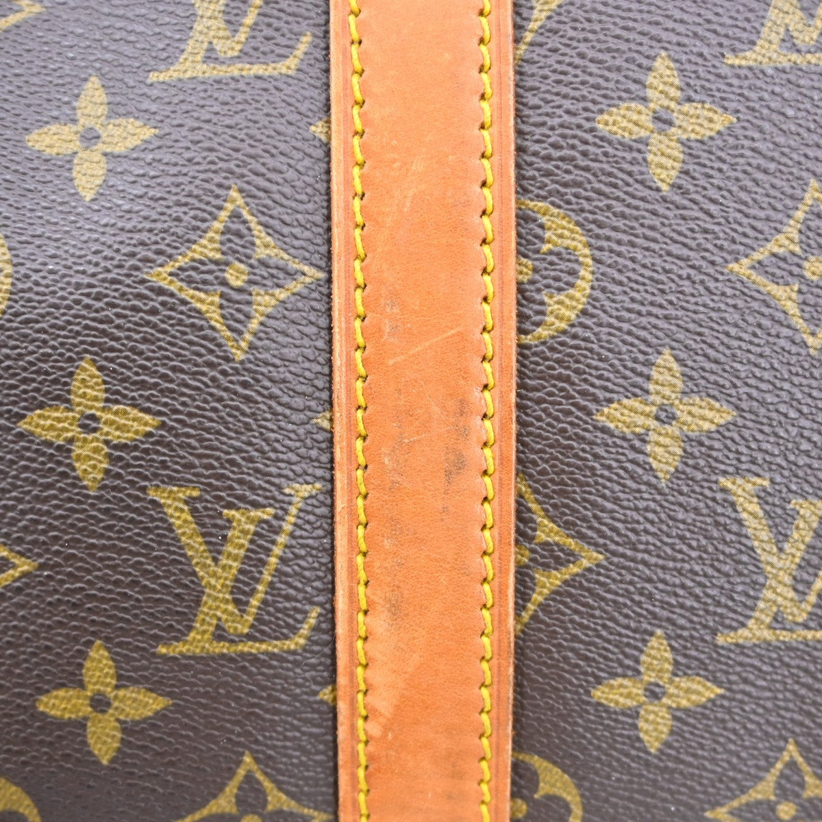 Louis Vuitton Keepall Monogram Canvas Brown Canvas Travel Bag Bag (Pre-Owned)