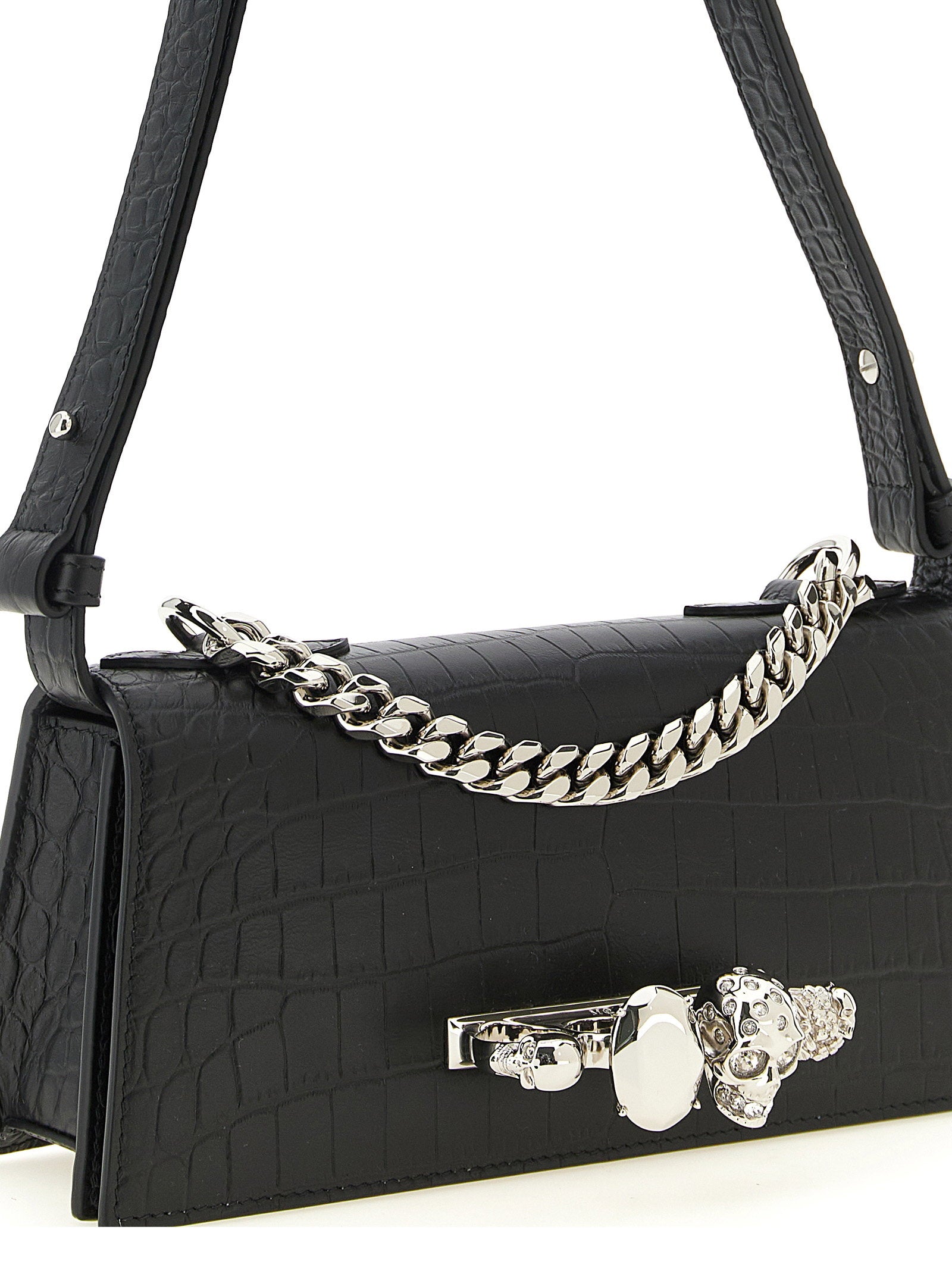 Alexander Mcqueen Women's Jewelled Mini Shoulder Bag
