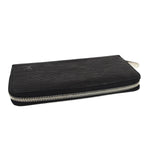 Louis Vuitton Zippy Wallet Black Leather Wallet  (Pre-Owned)