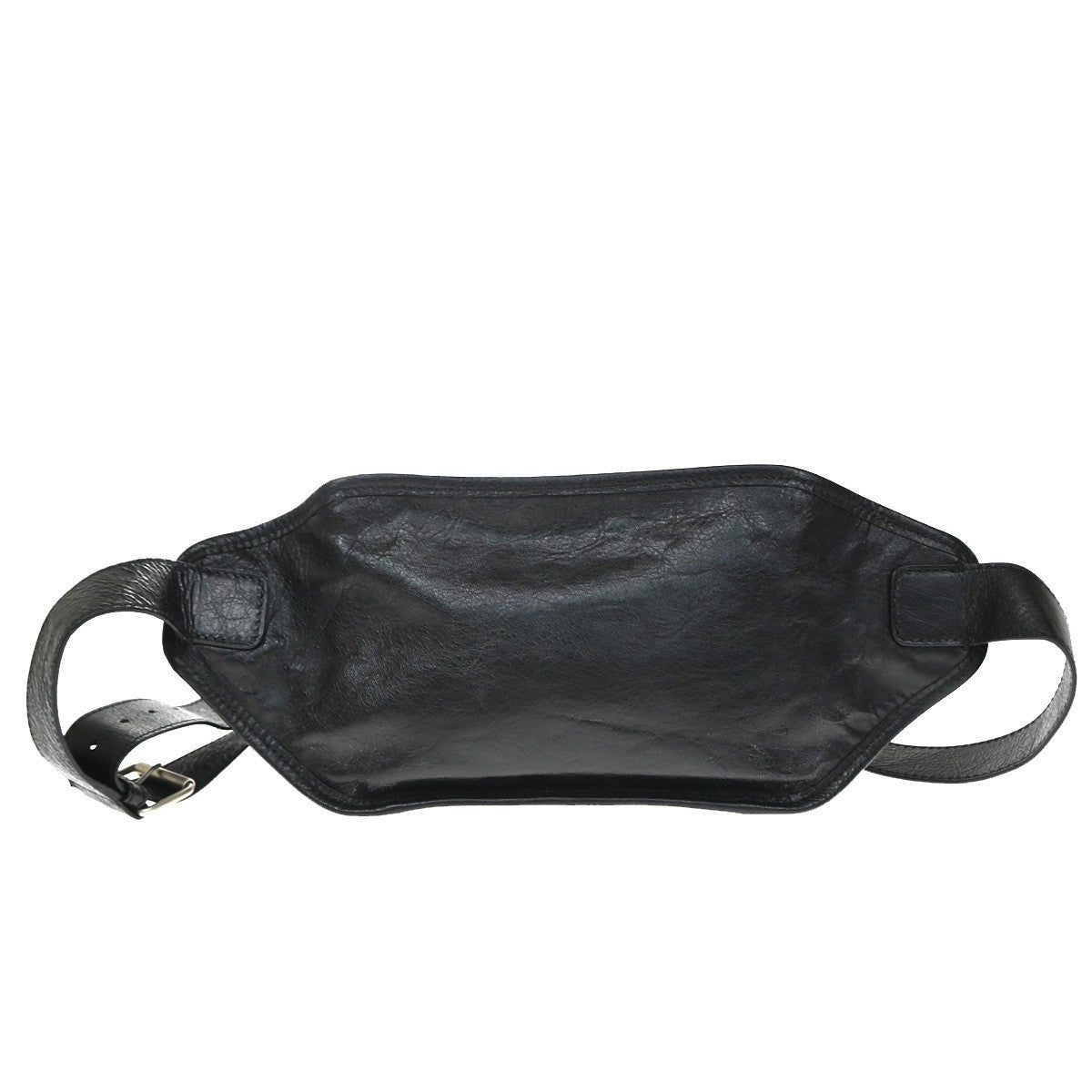 Balenciaga Neo Lift Classic Studs Waist Leather Black Leather Clutche & Pouche Bag (Pre-Owned)