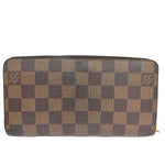 Louis Vuitton Zippy Wallet Brown Canvas Wallet  (Pre-Owned)