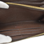 Louis Vuitton Zippy Wallet Brown Canvas Wallet  (Pre-Owned)