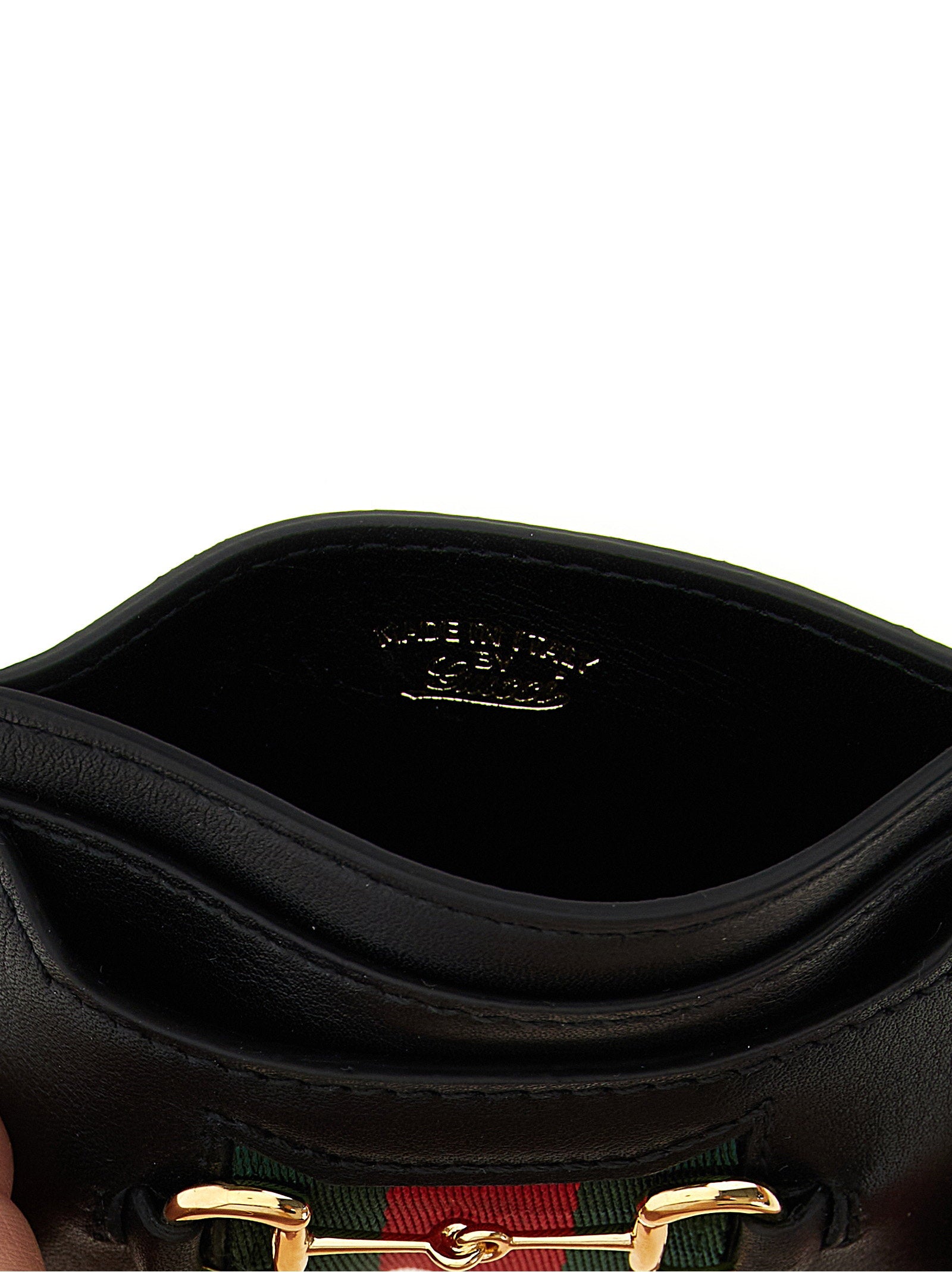 Web Horsebit Gucci Women's Card Holder