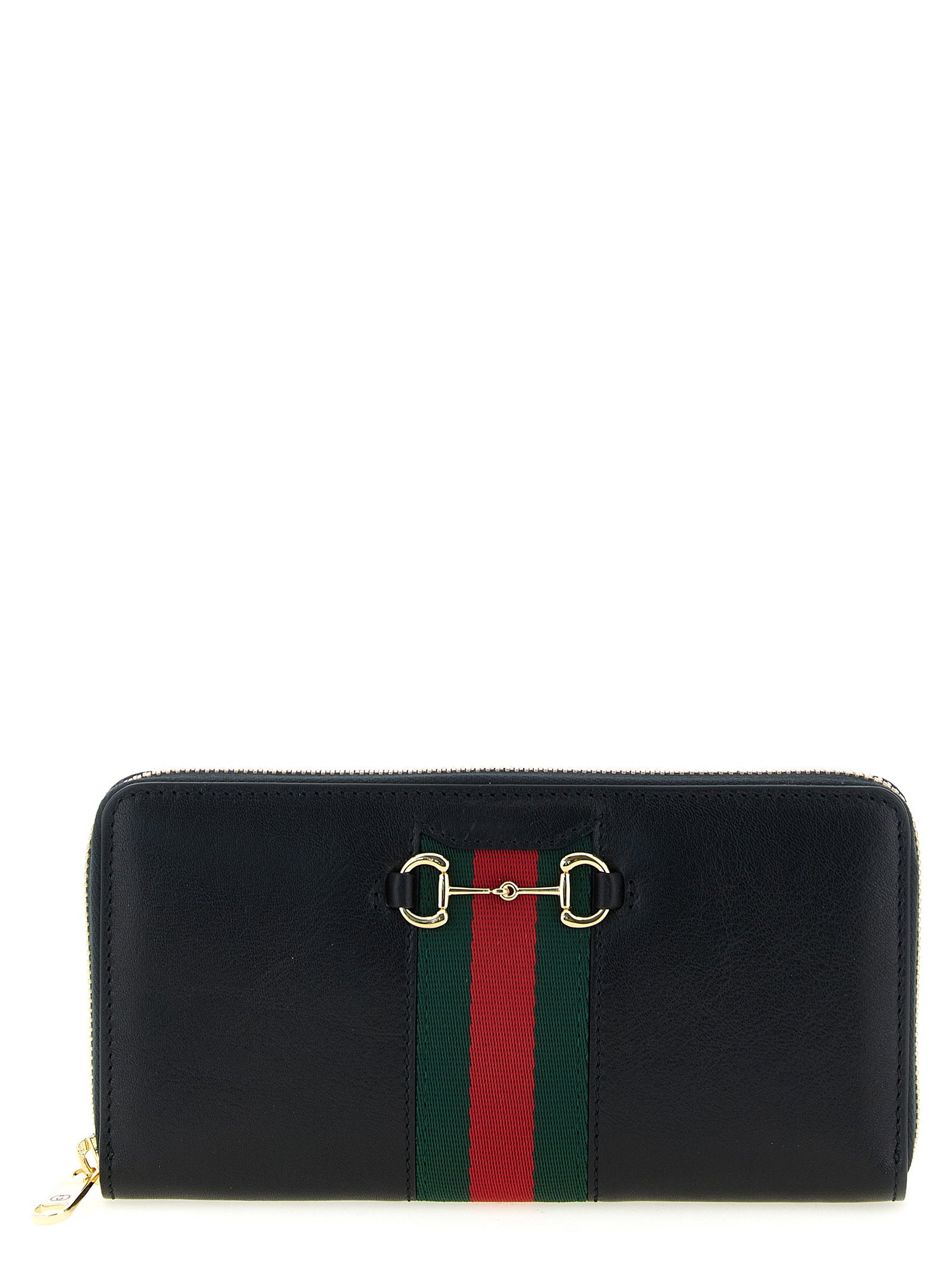 Gucci Women's Horsebit Web Wallet
