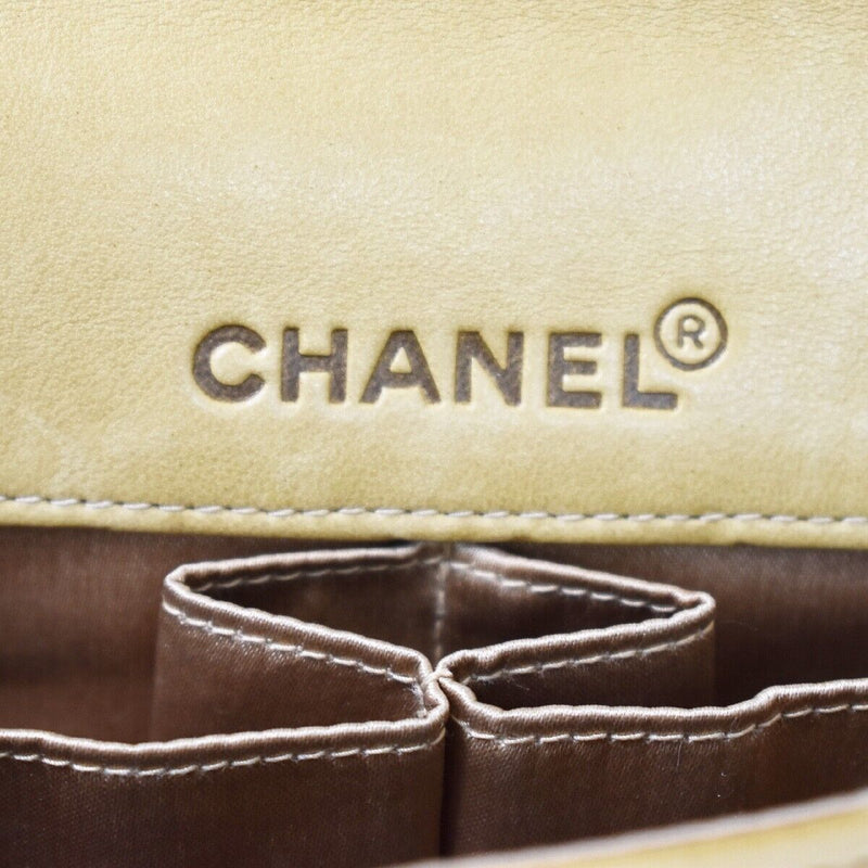 Chanel Chocolate Bar Camel Leather Shoulder Bag (Pre-Owned)