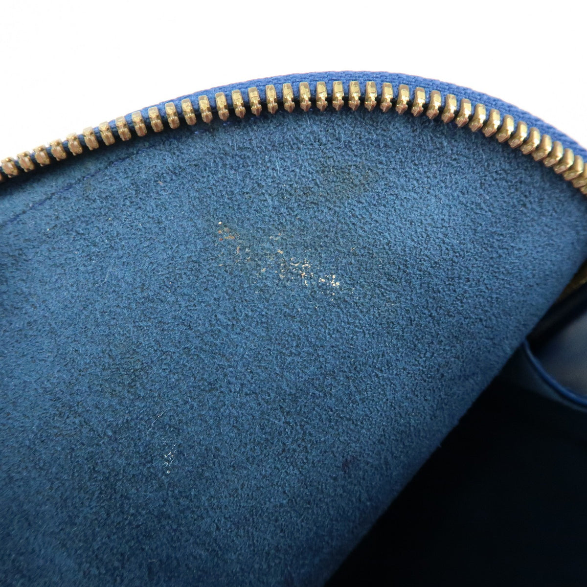 Louis Vuitton Alma Epi Leather Blue Leather Handbag (Pre-Owned)