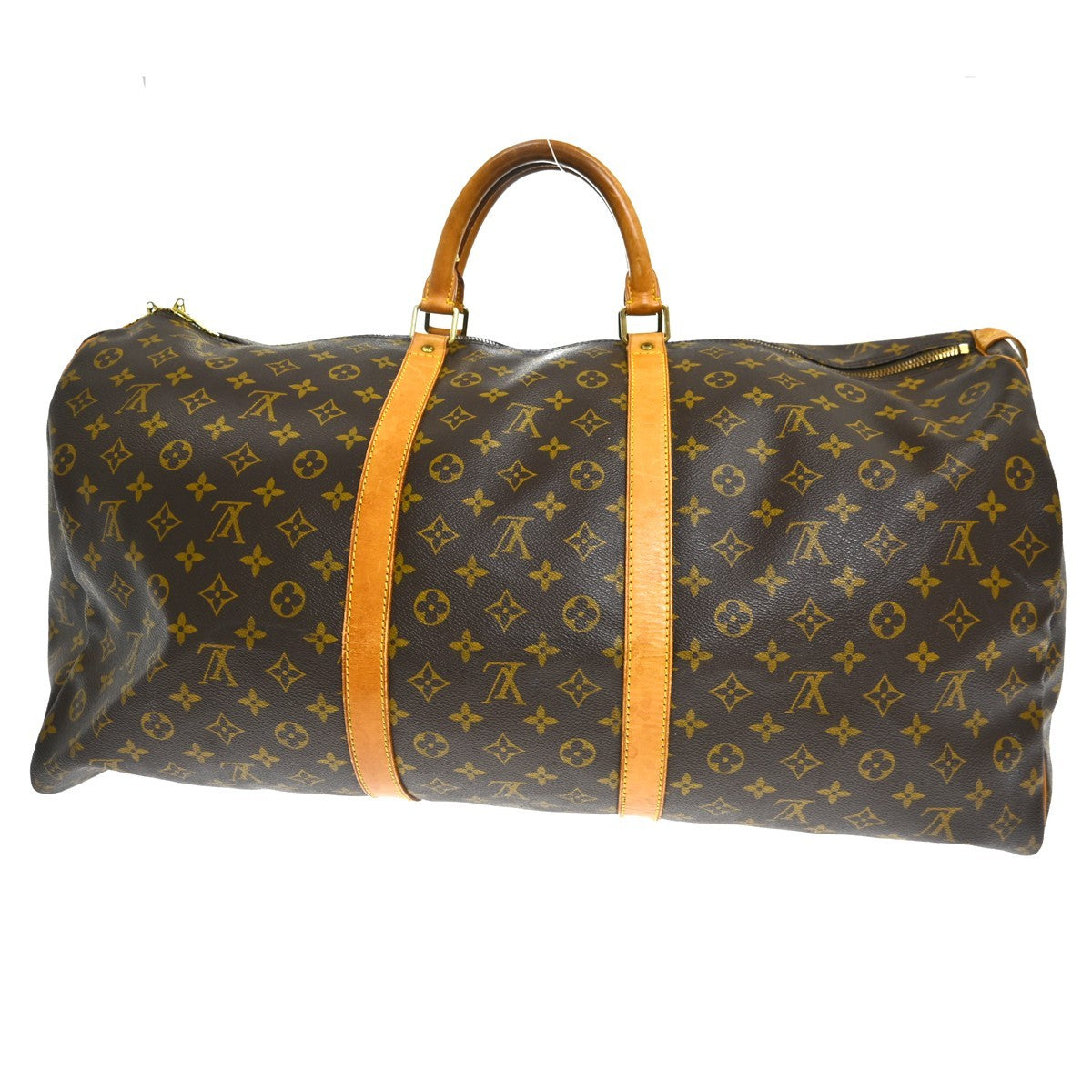 Louis Vuitton Keepall Monogram Canvas Brown Canvas Travel Bag Bag (Pre-Owned)