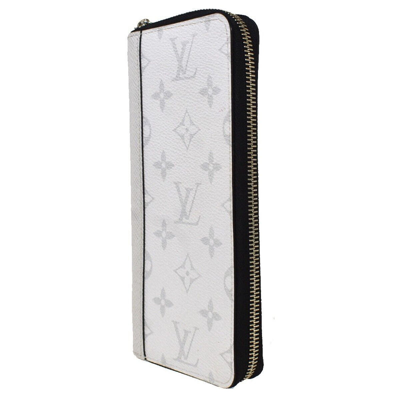 Louis Vuitton Zippy Wallet Vertical White Leather Wallet  (Pre-Owned)