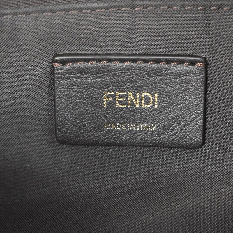 Fendi By The Way Beige Leather Handbag (Pre-Owned)