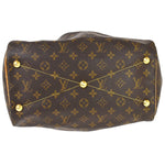 Louis Vuitton Tivoli Brown Canvas Shoulder Bag (Pre-Owned)