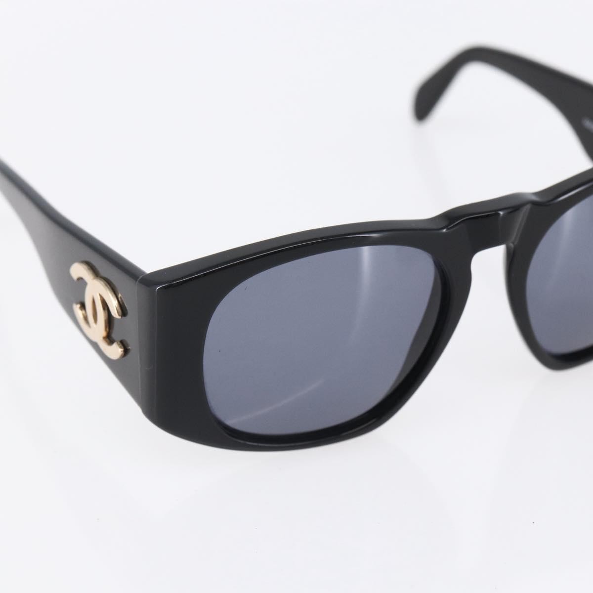 Chanel Chanel Logo Sunglasses Eye Wear Plastic Black Plastic Sunglasse Accessory (Pre-Owned)
