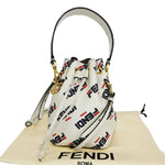 Fendi Mon Trésor White Leather Handbag (Pre-Owned)