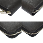 Louis Vuitton Zippy Organizer Black Leather Wallet  (Pre-Owned)