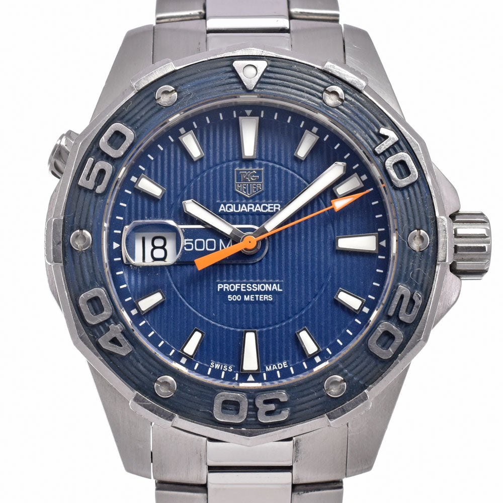 Tag Heuer Aquaracer 500M Chronograph Quartz Stainless Steel Watch (Pre-Owned)