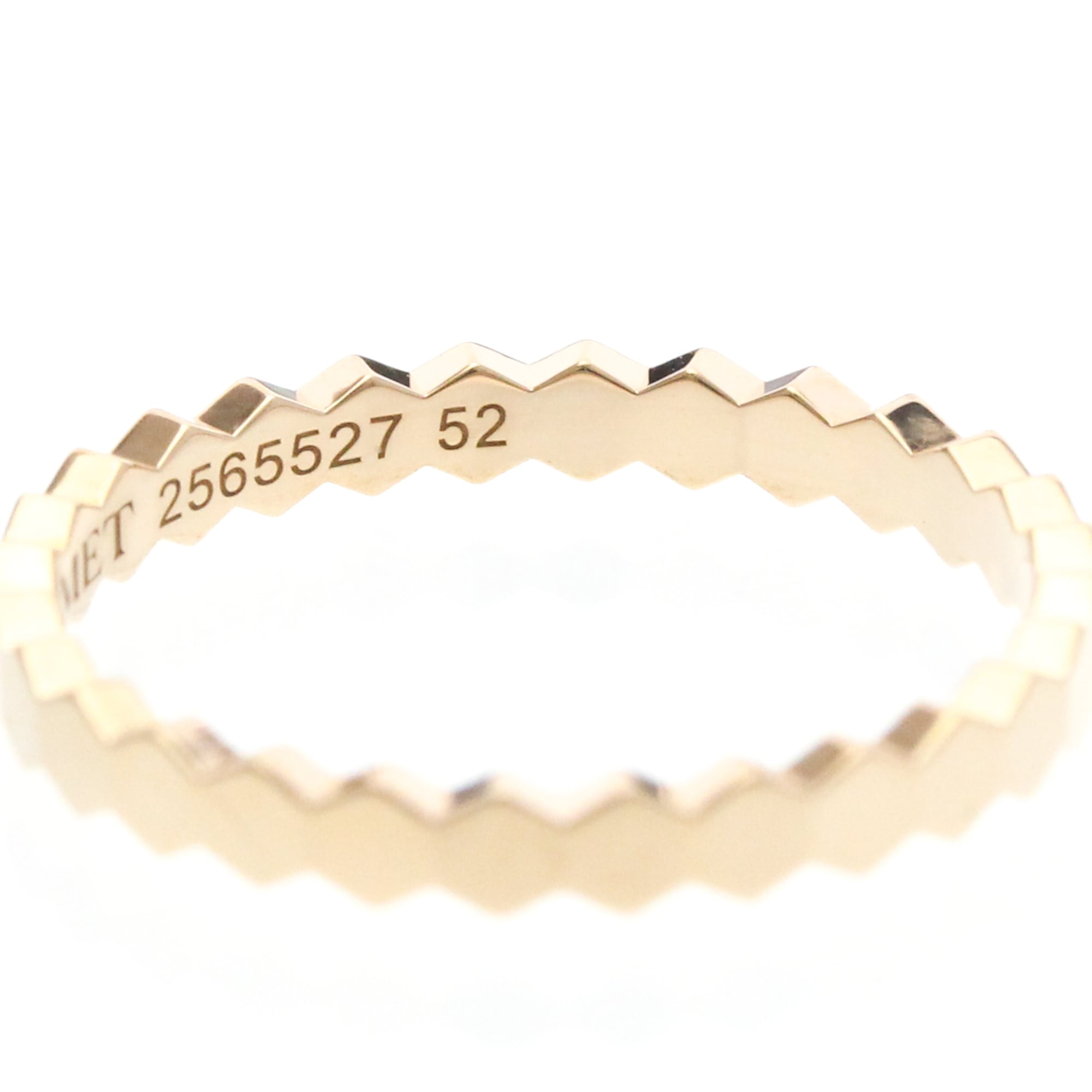 Chaumet Bee My Love Band 18K Rose Gold Gold Pink_Gold Ring Jewelry (Pre-Owned)