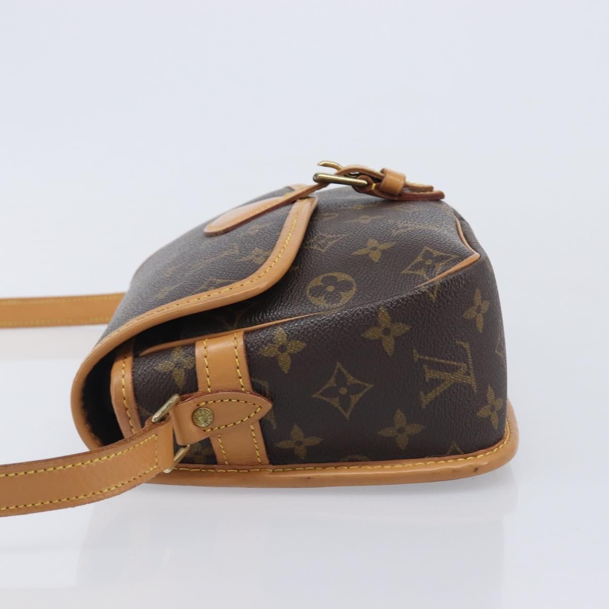 Louis Vuitton Sologne Monogram Canvas Brown Canvas Handbag (Pre-Owned)