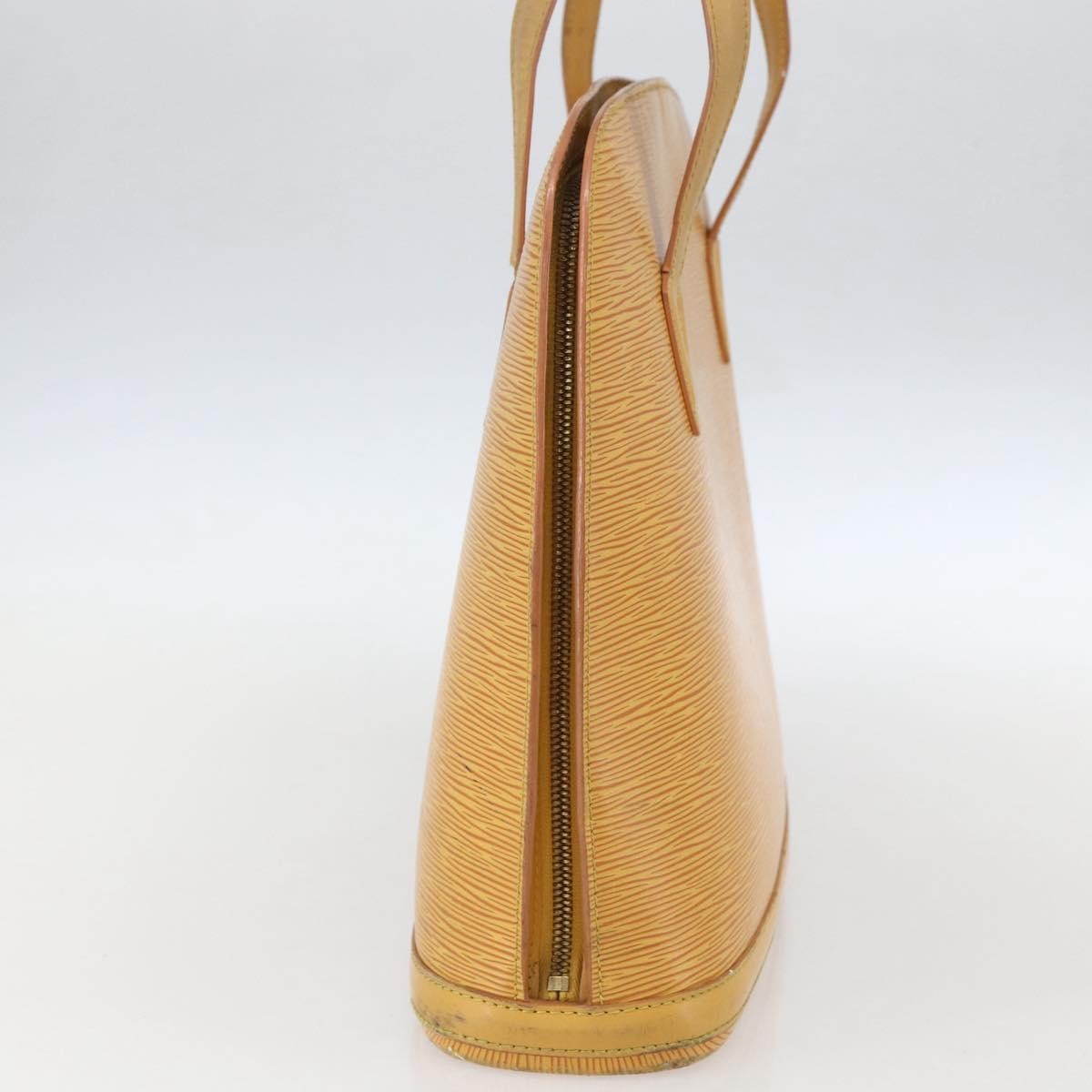 Louis Vuitton Lussac Epi Leather Yellow Leather Handbag (Pre-Owned)