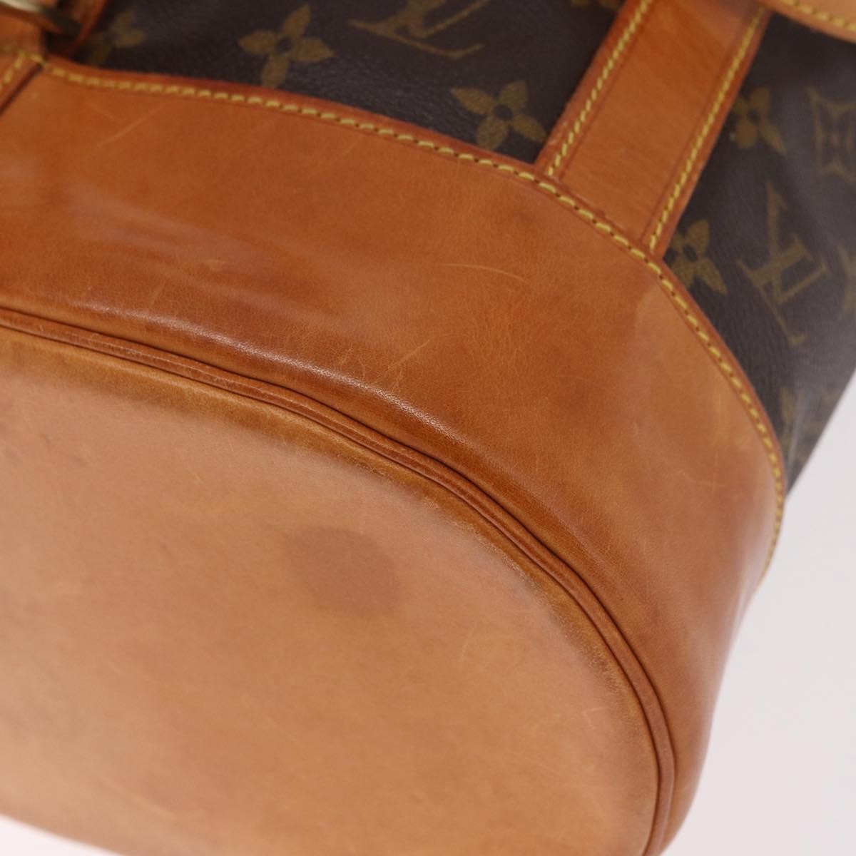Louis Vuitton Randonnee Monogram Canvas Brown Canvas Shoulder Bag Bag (Pre-Owned)