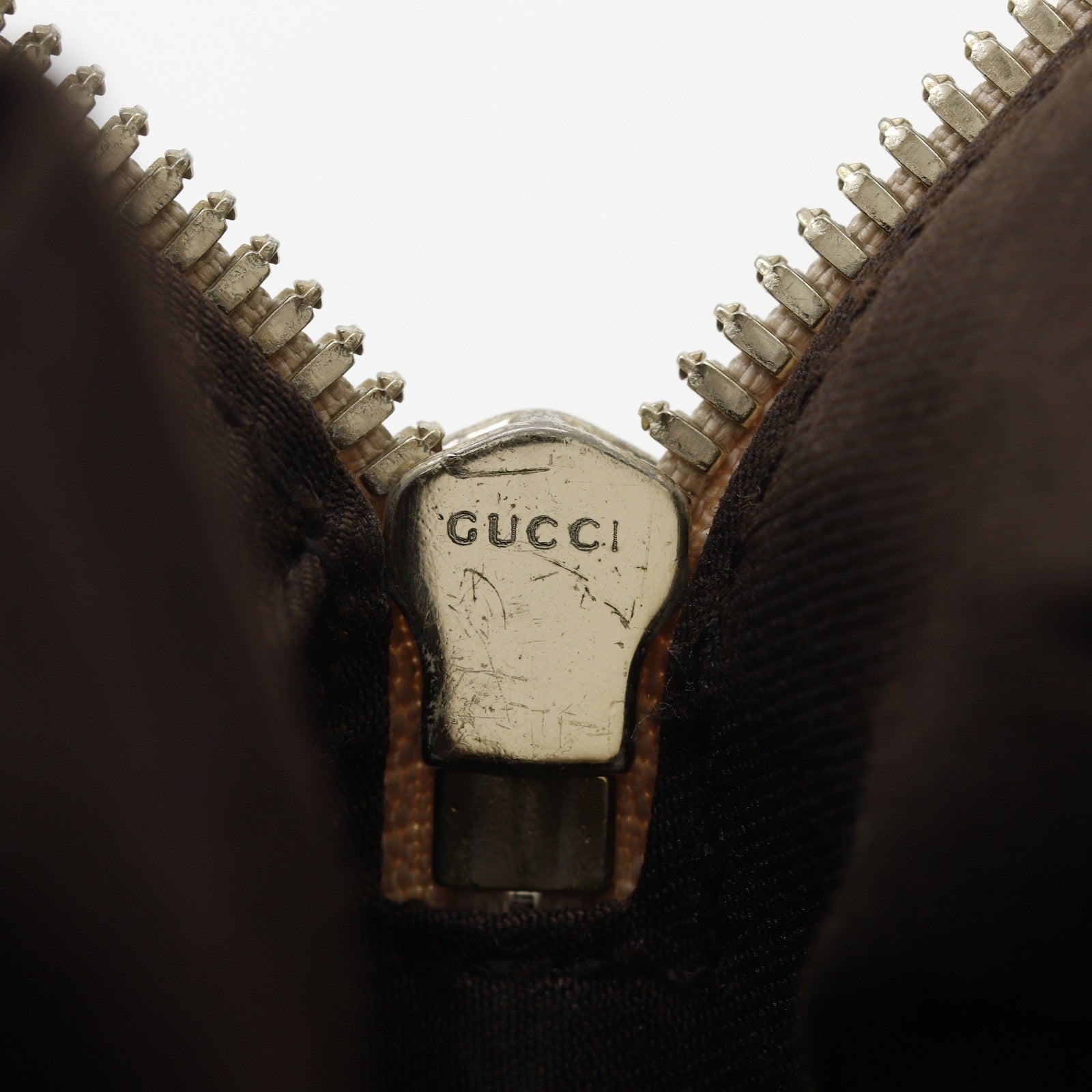 Gucci Princy Boston Gg Canvas And Leather Beige Canvas Handbag (Pre-Owned)
