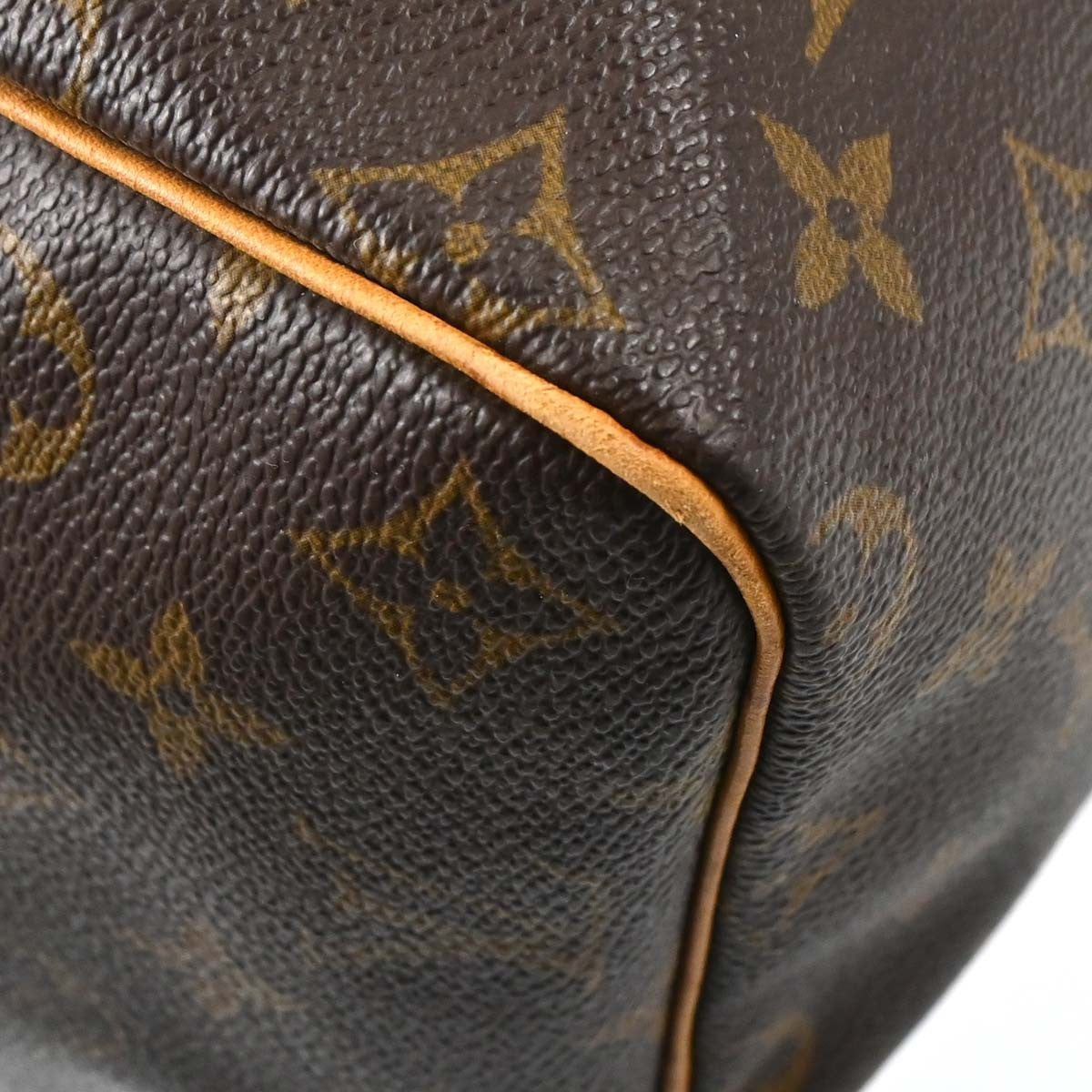 Louis Vuitton Speedy Monogram Brown Canvas Handbag (Pre-Owned)