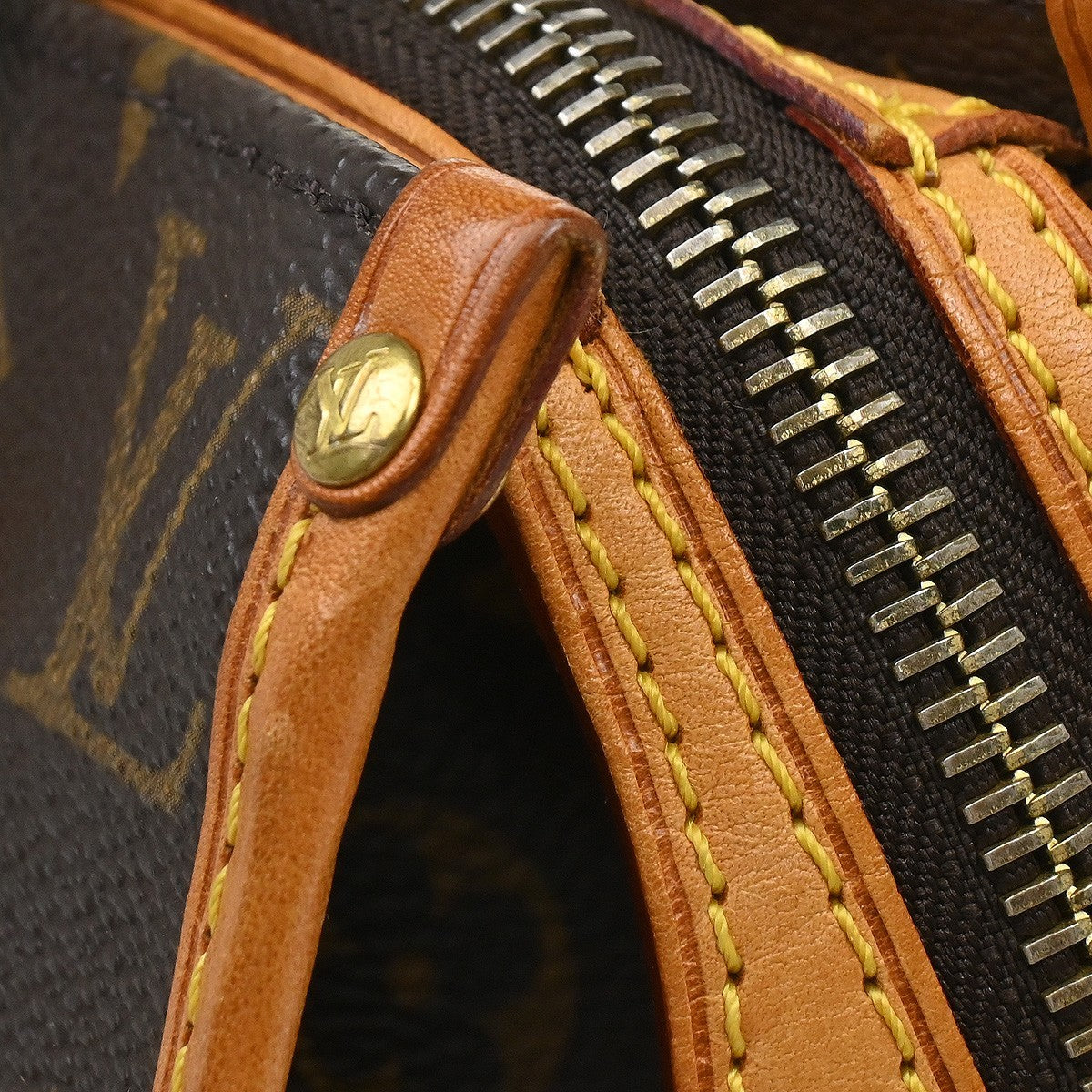 Louis Vuitton Popincourt Tote Monogram Canvas Brown Canvas Tote Bag Bag (Pre-Owned)
