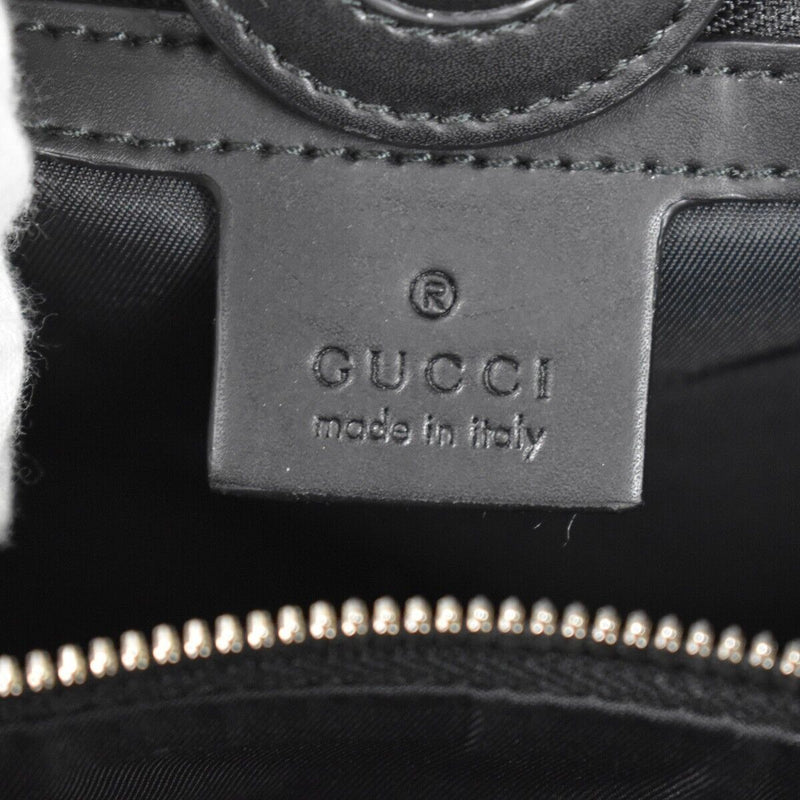 Gucci Gg Supreme Grey Canvas Handbag (Pre-Owned)