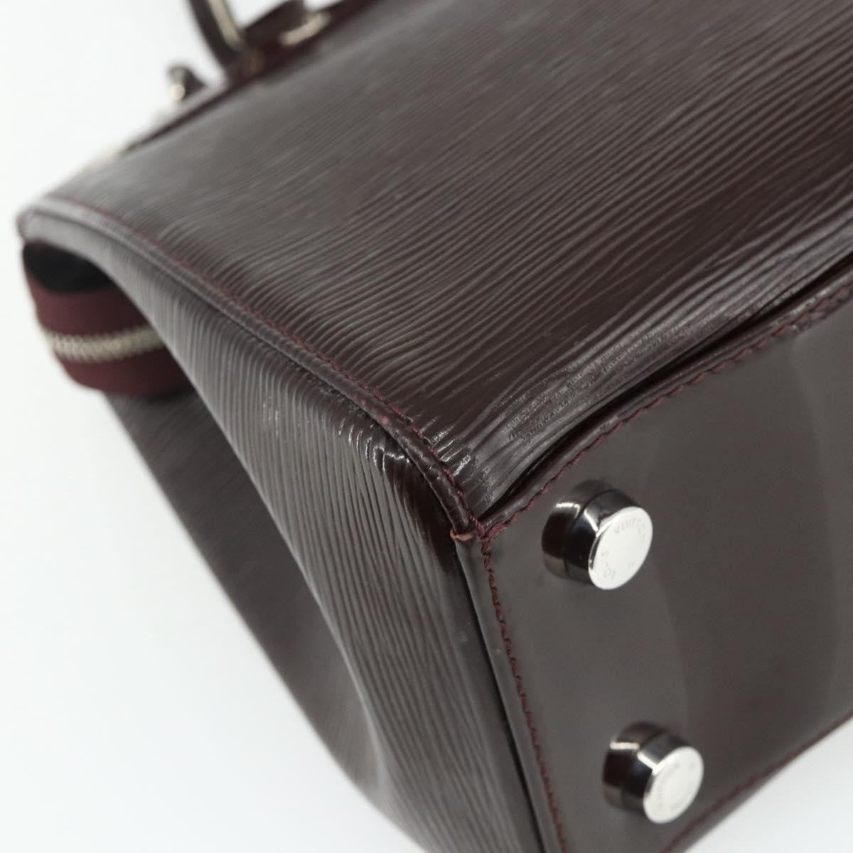 Louis Vuitton Brea Electric Epi Leather Purple Leather Handbag (Pre-Owned)
