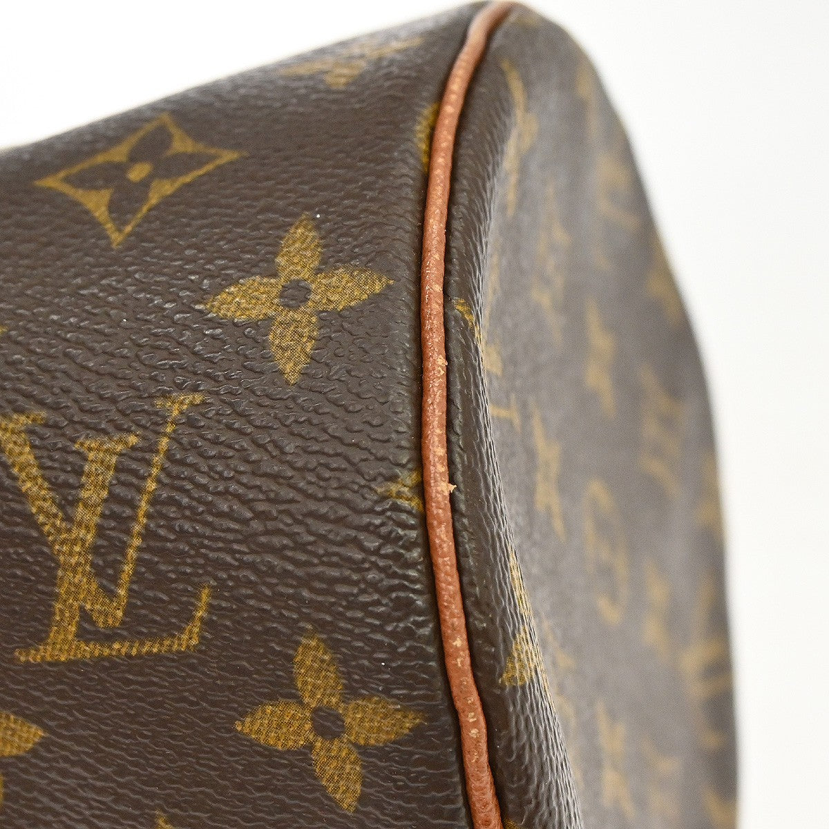 Louis Vuitton Papillon Monogram Canvas Brown Canvas Handbag (Pre-Owned)