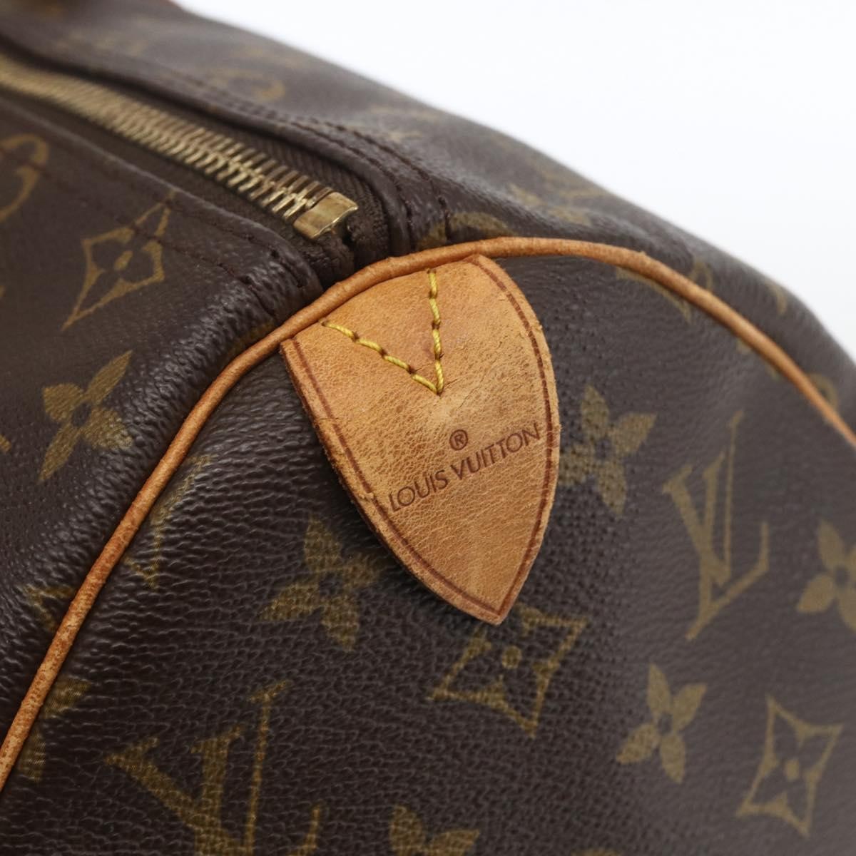 Louis Vuitton Keepall Monogram Canvas Brown Canvas Travel Bag Bag (Pre-Owned)