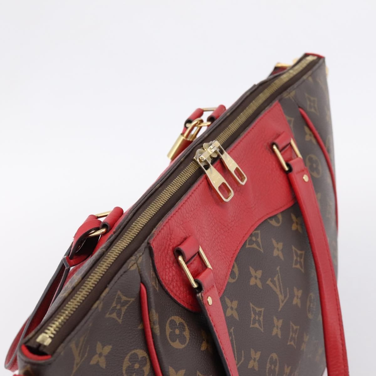Louis Vuitton Estrela Nm Monogram Canvas With Leather Brown Canvas Handbag (Pre-Owned)