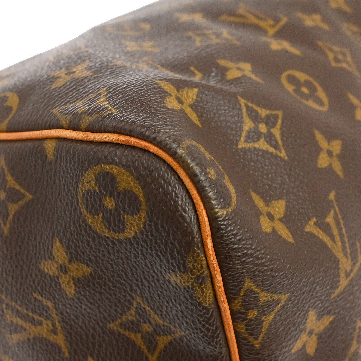 Louis Vuitton Speedy Monogram Brown Canvas Handbag (Pre-Owned)