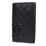 Chanel Cambon Black Patent Leather Wallet  (Pre-Owned)