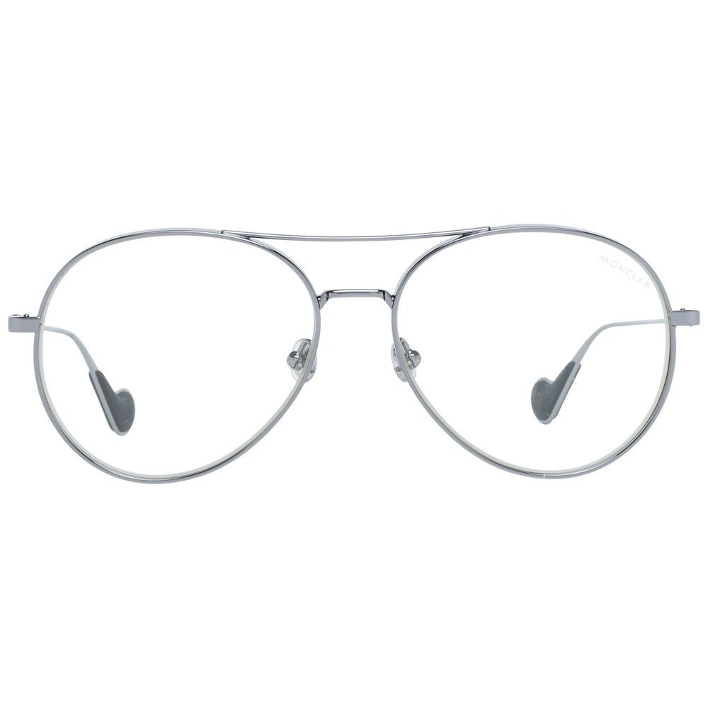 Moncler Gray Metal Glasses  (Frames)