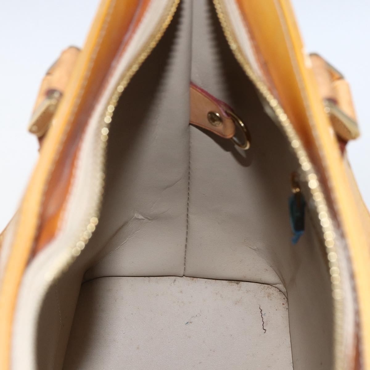 Louis Vuitton Houston Monogram Vernis Beige Patent_Leather Tote Bag Bag (Pre-Owned)
