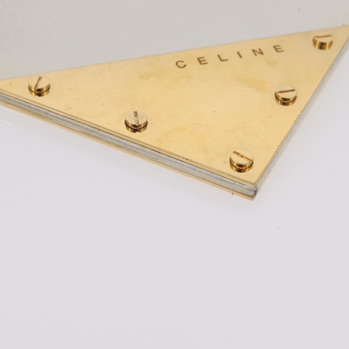 Celine Clutch Leather White Leather Clutche & Pouche Bag (Pre-Owned)