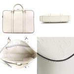Gucci Gg Jumbo White Leather Travel Bag (Pre-Owned)