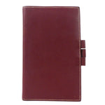 Hermès Agenda Cover Burgundy Leather Wallet  (Pre-Owned)