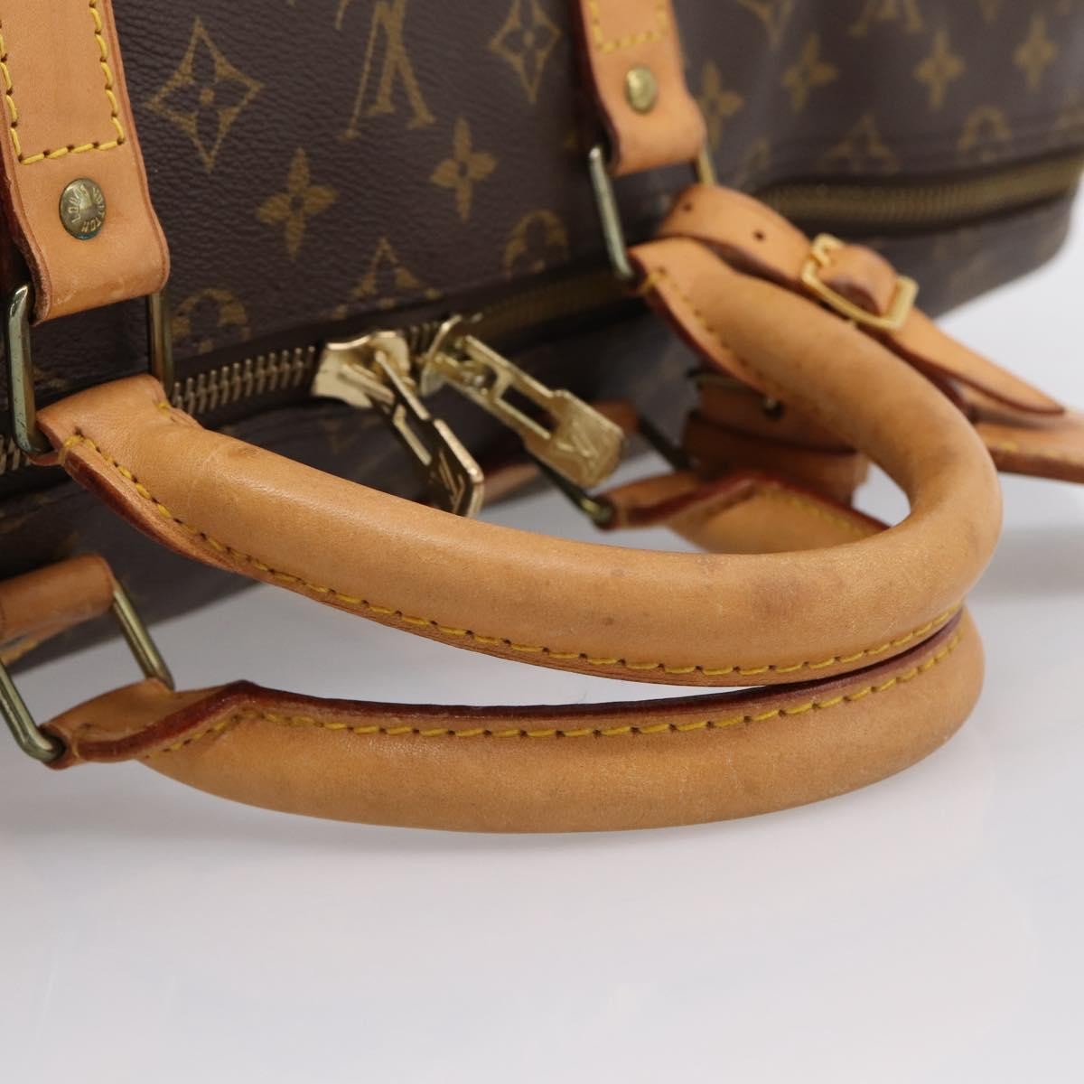 Louis Vuitton Keepall Monogram Canvas Brown Canvas Travel Bag Bag (Pre-Owned)