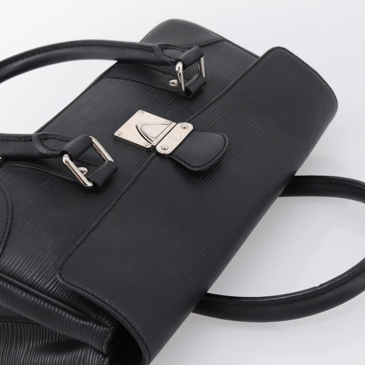 Louis Vuitton Segur Epi Leather Black Leather Handbag (Pre-Owned)